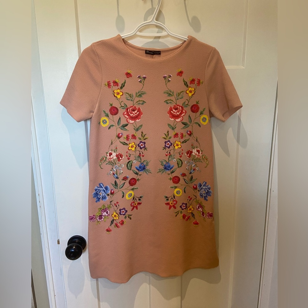 Zara mini t shirt dress - small